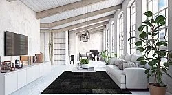 Tapis Wilton - Karaman (noir)