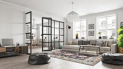 Tapis Wilton - Kayaköy (multicolore)