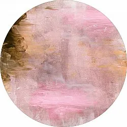 Tapis rond - Bonn (rose)