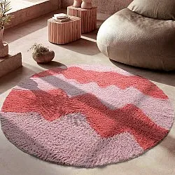 Tapis shaggy - Amira Natural Cotton Shaggy (rose)