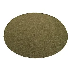 Tapis rond - Hamilton (vert mousse)