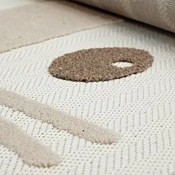 Tapis rond pour enfants - Kind Lion (crème)