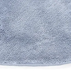 Tapis rond - Aranga Super Soft Fur (bleu acier)