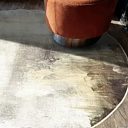 Tapis rond - Cadiz (beige)