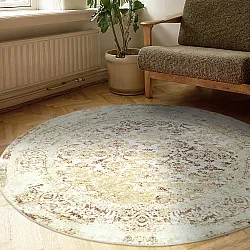 Tapis rond - Denizli (beige)