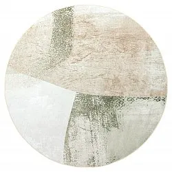 Tapis rond - Fia (rose/multi)