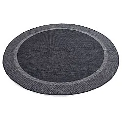Tapis rond - Indoor/Outdoor Alta (anthracite)