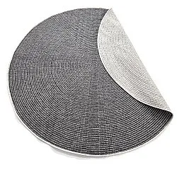 Tapis rond - Intérieur/Extérieur Arlo (blanc cassé)