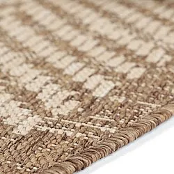 Tapis rond - Indoor/Outdoor Donora (marron)