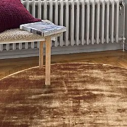 Tapis rond - Jodhpur Special Luxury Edition (marron)