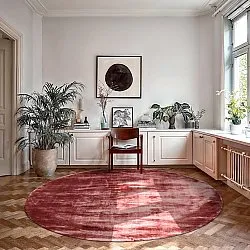 Tapis rond - Jodhpur Special Luxury Edition (rouge bordeaux)