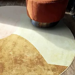 Tapis rond - Lazio (beige/rose)