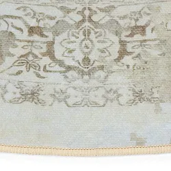 Tapis rond - Mateur (beige)