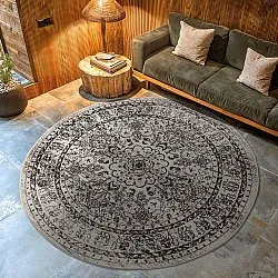 Tapis rond - Peking Noble (gris)