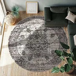 Tapis rond - Peking Royal (gris)
