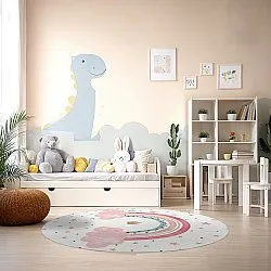 Tapis rond - Rainbow (multicolore)