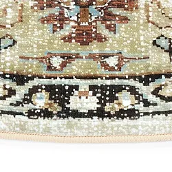 Tapis rond - Siliana (beige)