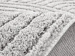 Tapis à poils longs - Wendy (gris clair)