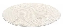Tapis ronds - Wendy (blanc cassé)