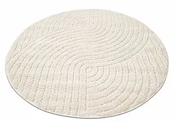 Tapis ronds - Wendy (blanc cassé)