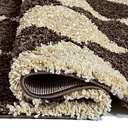 Tapis à poils longs - Albi (marron/beige)