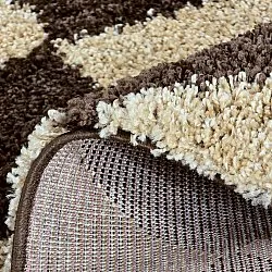 Tapis à poils longs - Albi (marron/beige)