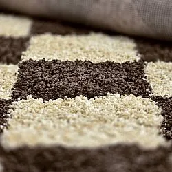 Tapis à poils longs - Albi (marron/beige)