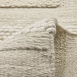 Tapis de laine - Almaty (crème)