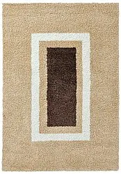 Tapis à poils longs - Alsace (beige/blanc/marron)
