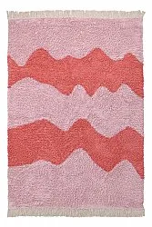 Tapis shaggy - Amira Natural Cotton Shaggy (rose)