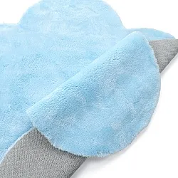 Tapis Enfant - Aranga Super Soft Cloud (bleu clair)