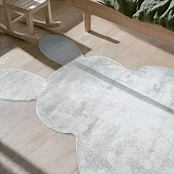 Tapis Enfant - Aranga Super Soft Bunny (gris)