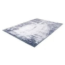 Tapis à poils longs - Aranga Super Soft Fur (bleu acier)