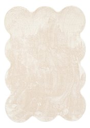 Tapis shaggy ondulé - Aranga Super Soft Fur (beige)