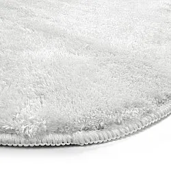 Tapis shaggy ondulé - Aranga Super Soft Fur (blanc)