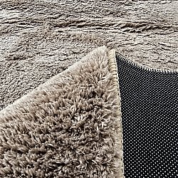 Tapis shaggy ovale - Aranga Super Soft Fur (marron)