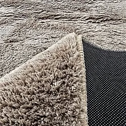 Tapis shaggy ovale - Aranga Super Soft Fur (marron)
