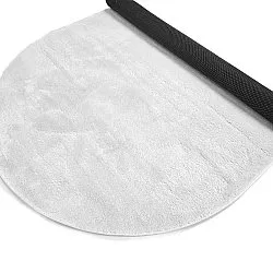 Tapis shaggy ovale - Aranga Super Soft Fur (blanc)