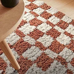 Tapis shaggy - Atrani Natural Cotton Shaggy (orange)
