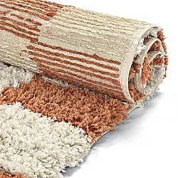 Tapis shaggy - Atrani Natural Cotton Shaggy (orange)