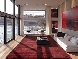 Tapis shaggy - Cloud Super Soft (rouge)