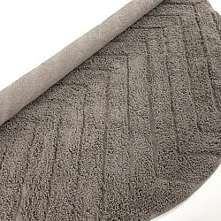 Tapis rond - Conara Natural Cotton Shaggy (taupe)
