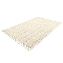 Tapis à poils longs - Cyrus Natural Cotton Shaggy (beige)