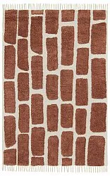 Tapis à poils longs - Cyrus Natural Cotton Shaggy (marron)