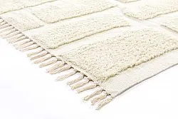 Tapis à poils longs - Cyrus Natural Cotton Shaggy (blanc cassé)