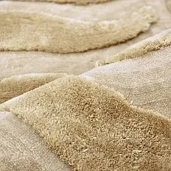Tapis shaggy - Fergana (crème/beige)