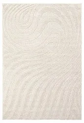 Tapis à poils longs - Gifu (blanc cassé)