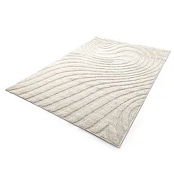 Tapis à poils longs - Gifu (blanc cassé)