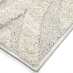Tapis à poils longs - Gifu (blanc cassé)