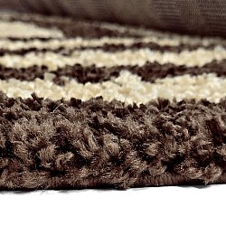 Tapis shaggy - Imilchil (beige/marron)